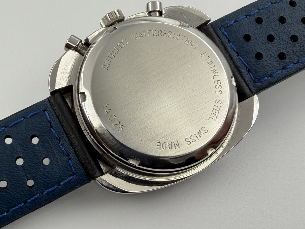 Vintage BUCHERER Chronograph Day/Date Cal Valjoux 7750 Automatic SERVICED - 38mm – Image 9