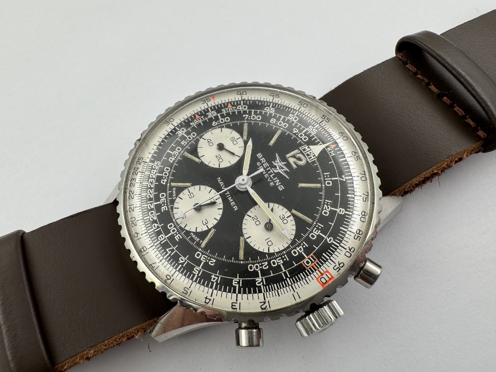 BREITLING 806 Navitimer "Red Box 10" Manual Wind Cal Venus 178 Twin Jet - 41 mm – Image 3