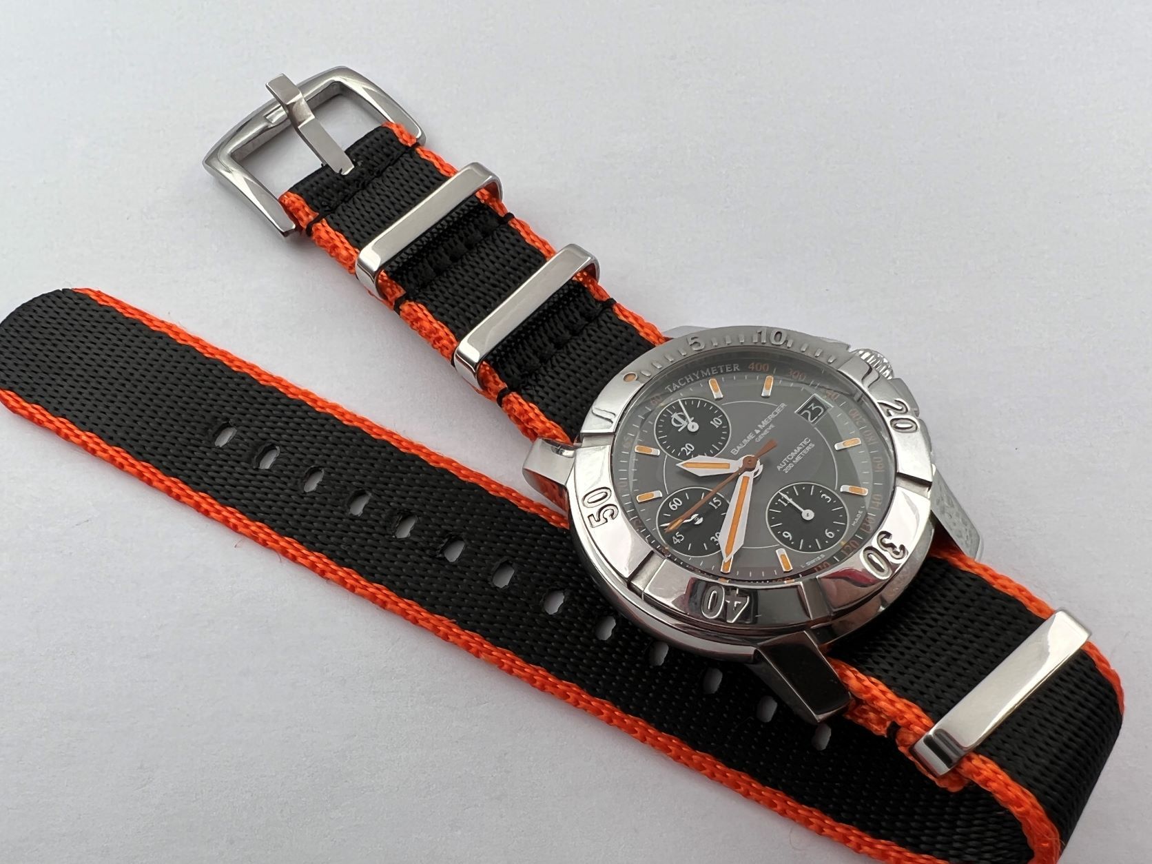 BAUME & MERCIER Capeland 65405 Chronograph Automatic Date Cal BM13750 - 43 mm – Image 6