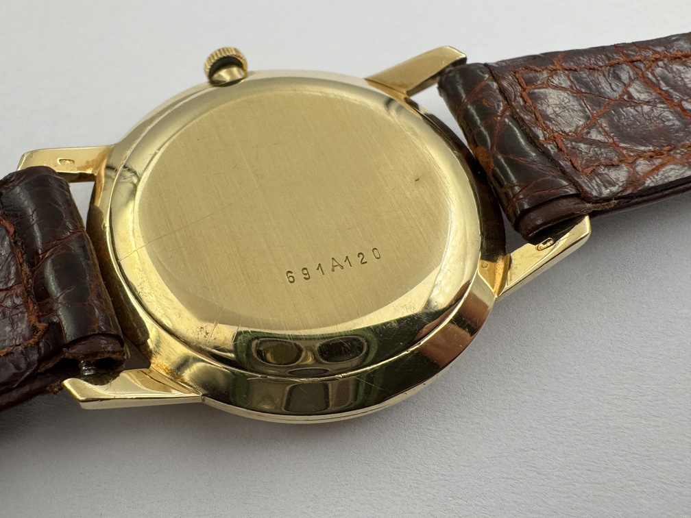 Vintage 60´s ZENITH 18K Yellow Gold Manual Winding Cal 2532 SERVICED - 33 mm – Image 3