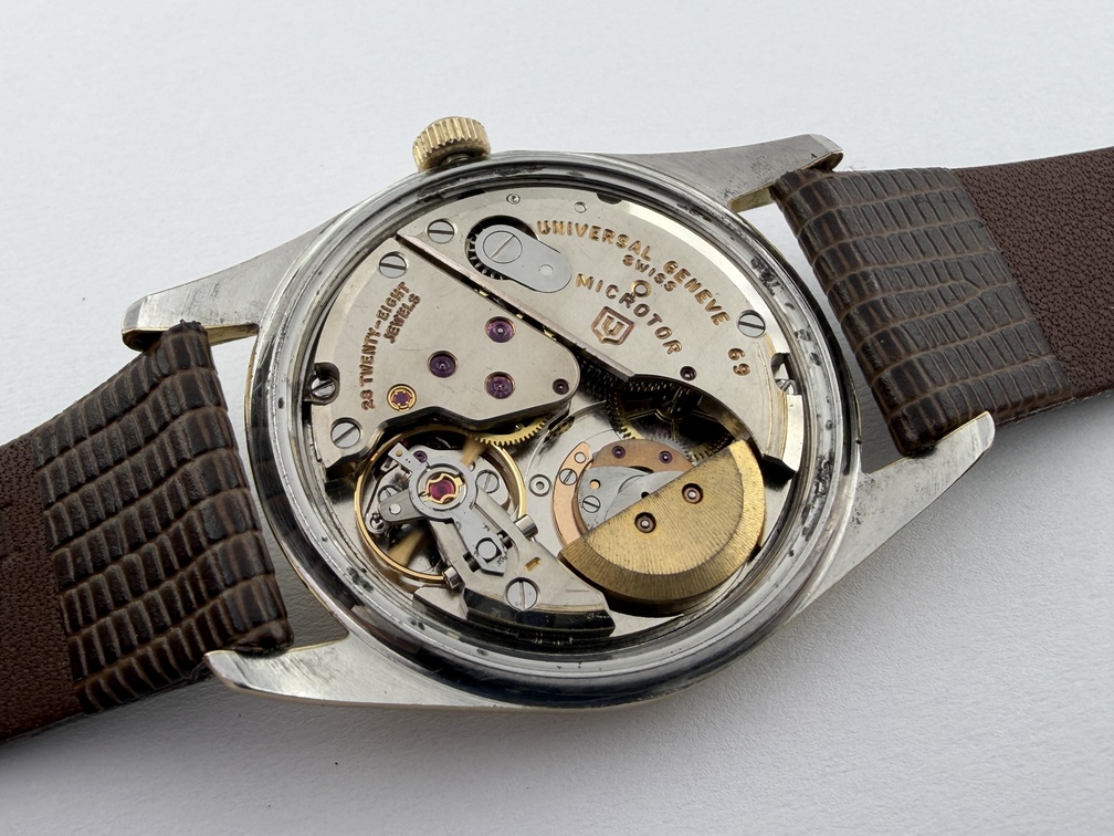 Vintage UNIVERSAL GENEVE Polerouter Date 869102/09 Cal 69 Automatic - 35 mm – Image 11