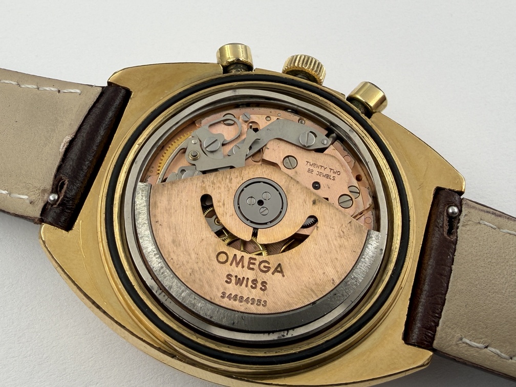 Vintage OMEGA 176.005 Seamaster Chrono Gold Plated Cal Ω 1040 Automatic - 42 mm – Image 9