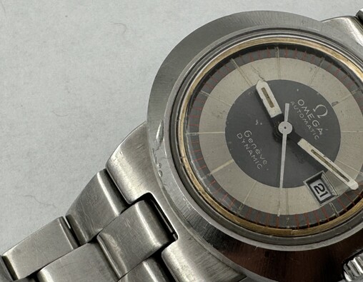 Ladies OMEGA Genève Dynamic 566.038 Gray Dial Vintage Automatic Cal Ω 684 - 30 mm – Image 7