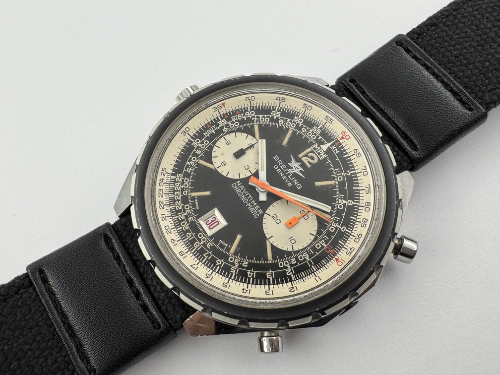 BREITLING Navitimer Chrono-Matic 1806 Automatic Cal Buren 11 SERVICED - 48 mm – Image 1