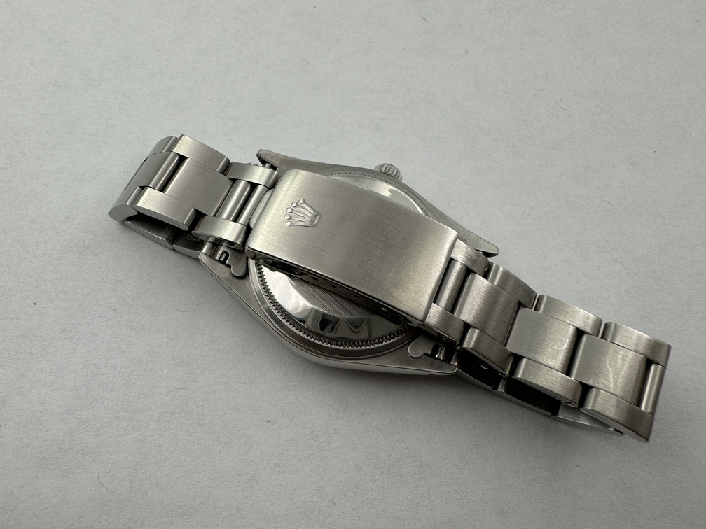 Vintage ROLEX 14000 Air-King Precision PATINA Silver Dial Automatic Cal 3000 - 34 mm – Image 8