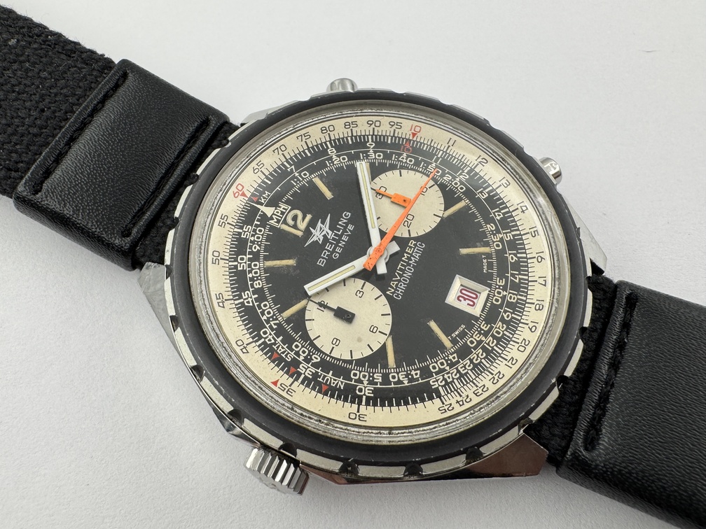 BREITLING Navitimer Chrono-Matic 1806 Automatic Cal Buren 11 SERVICED - 48 mm – Image 2