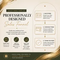 Sales Funnel Template – Image 1