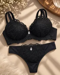 Conjunto de Lingerie em Renda – Fio Duplo – Default