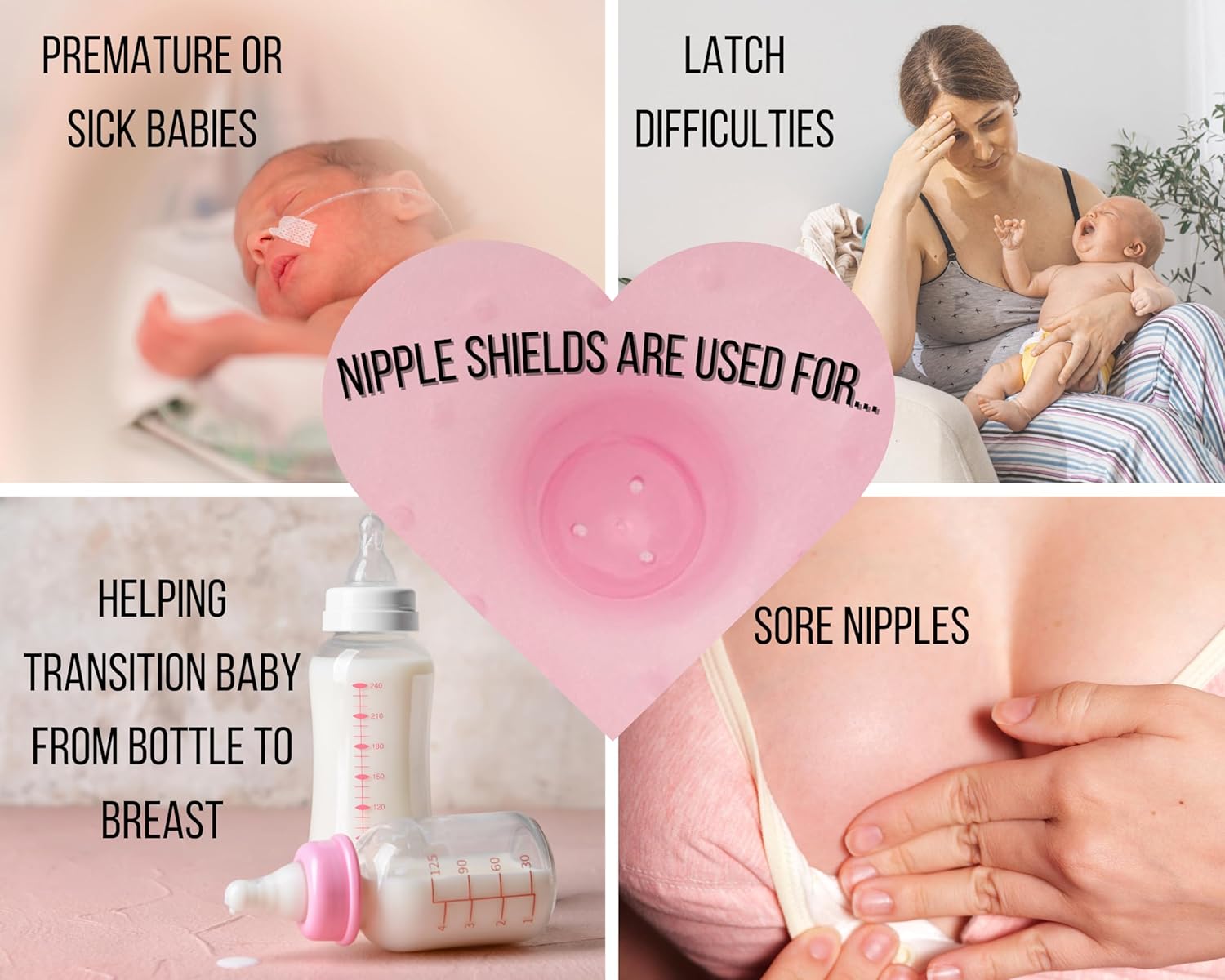 Pink Petal Nipple Shields – Image 6