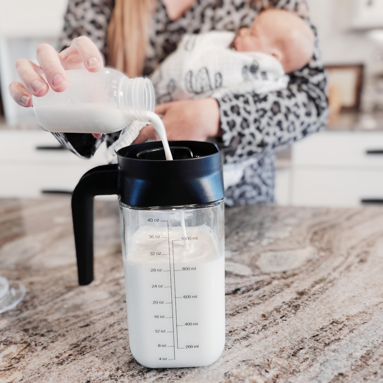 "Mama's Milk On Tap" Breastmilk Pitcher – Image 2