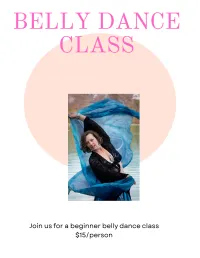 Beginner Belly Dancing – Image 1