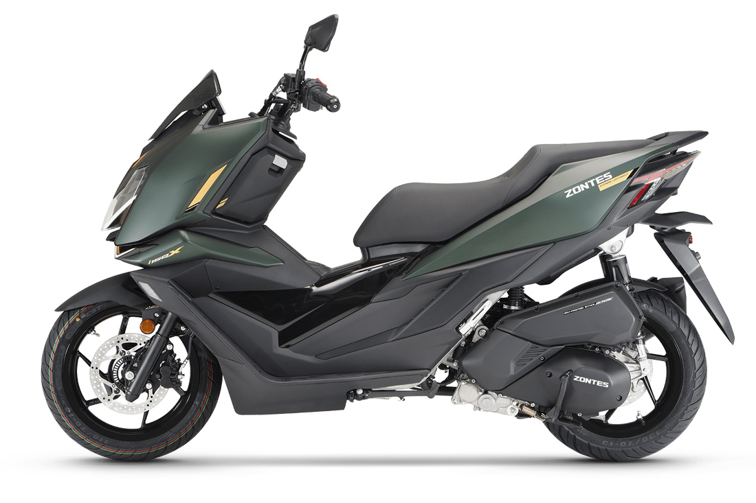 Mota Zontes 125X – Verde Mate