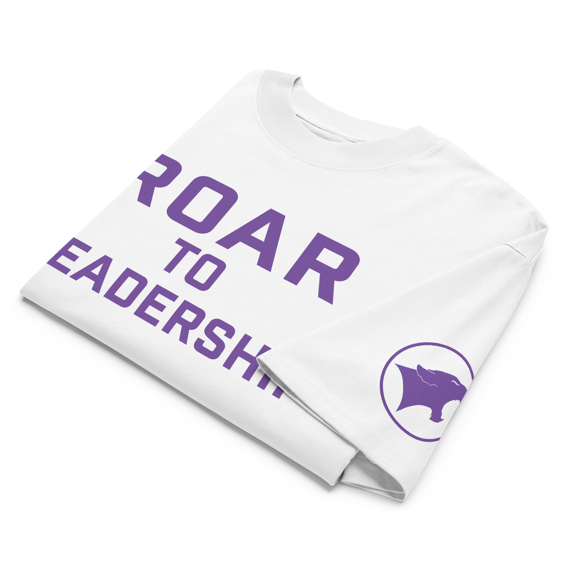ROAR to Leadership Minimalist Unisex Oversized T-shirt – Image 4