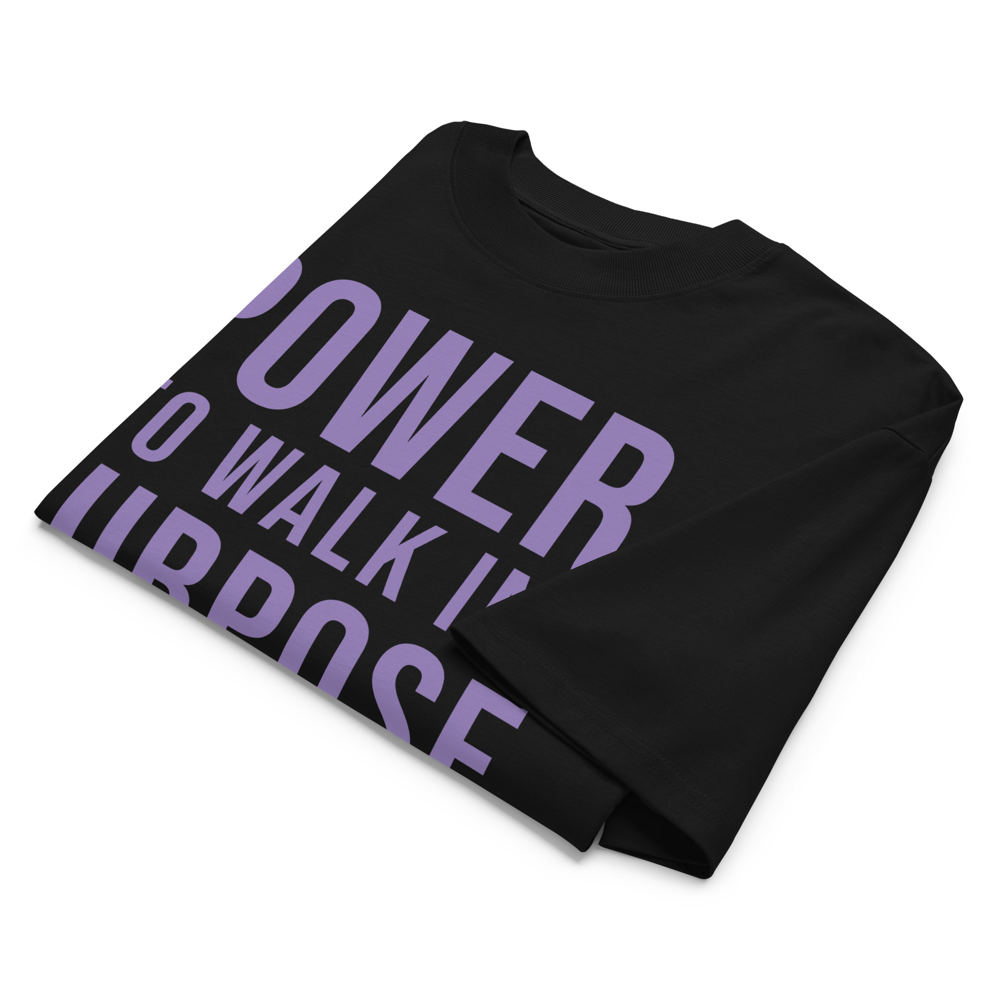 Power to Walk in Purpose Unisex Oversized T-shirt – Image 5