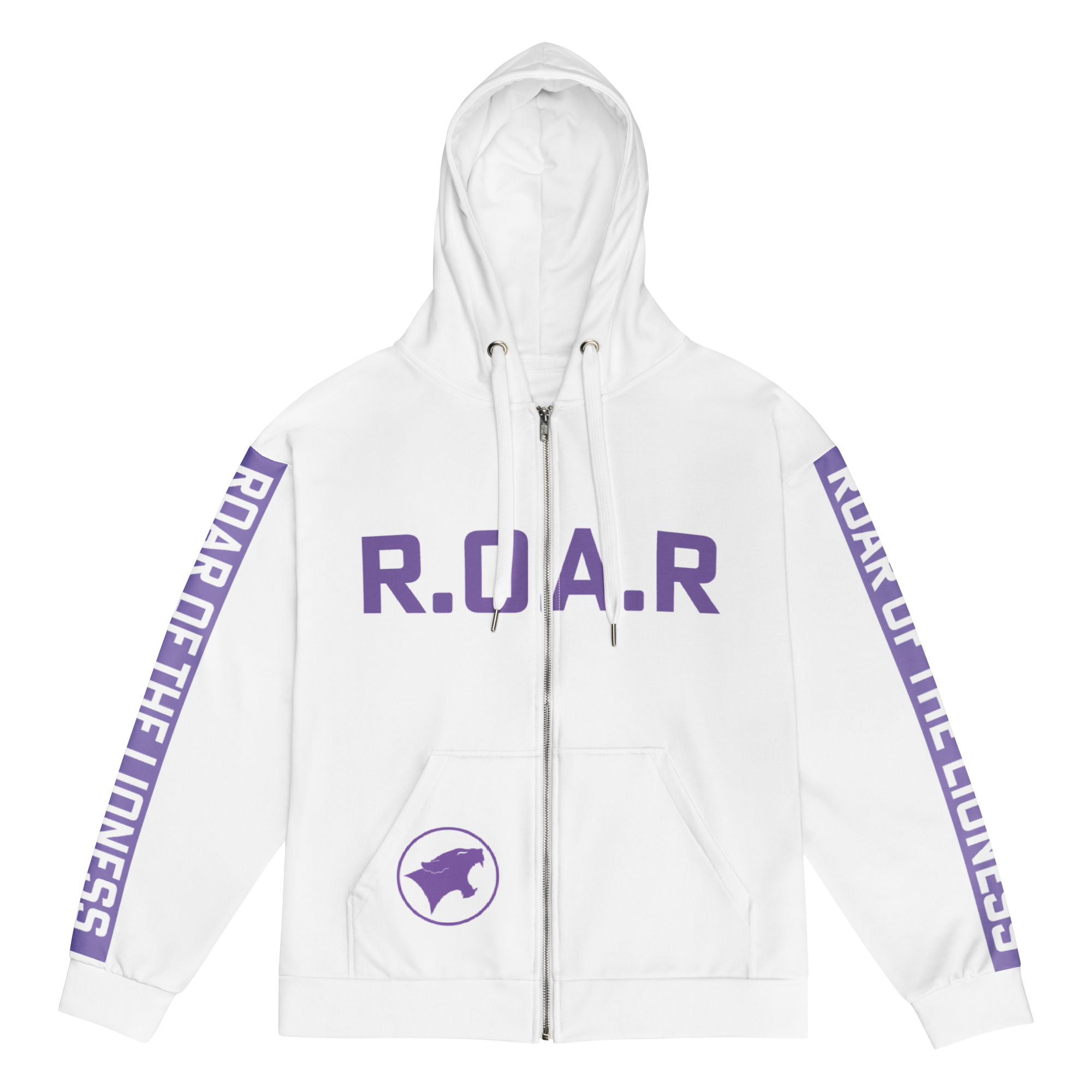 ROAR of the Lioness Unisex zip hoodie – Image 4