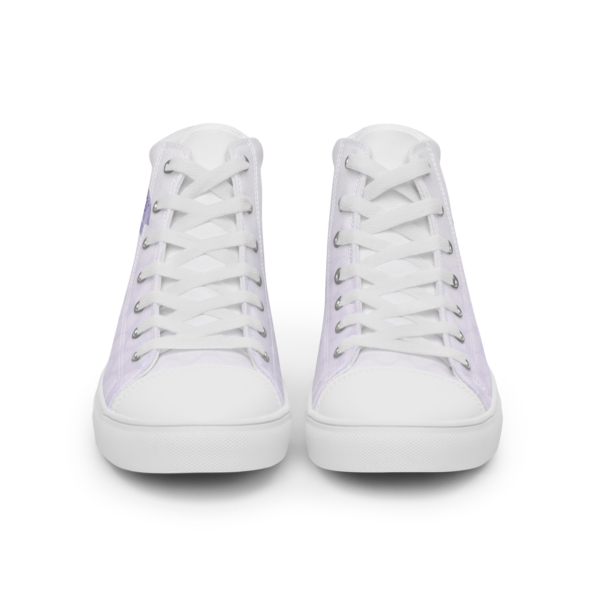 ROAR of the Lioness Men's High Top Canvas Shoes – Image 1