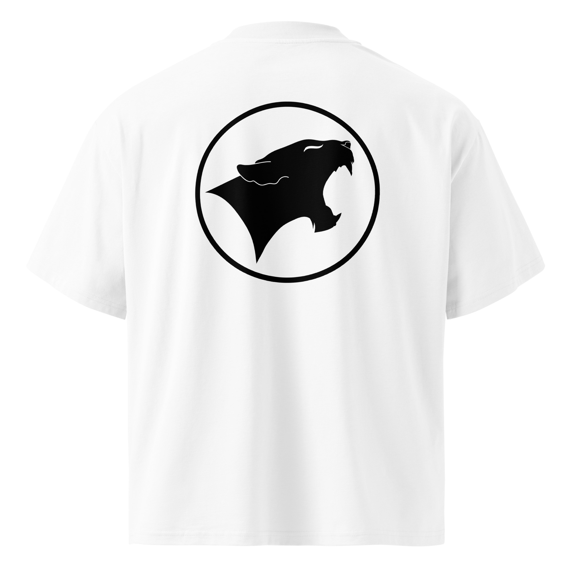 Fortify Build Succeed Unisex Organic Oversized High Neck T-shirt – Image 2