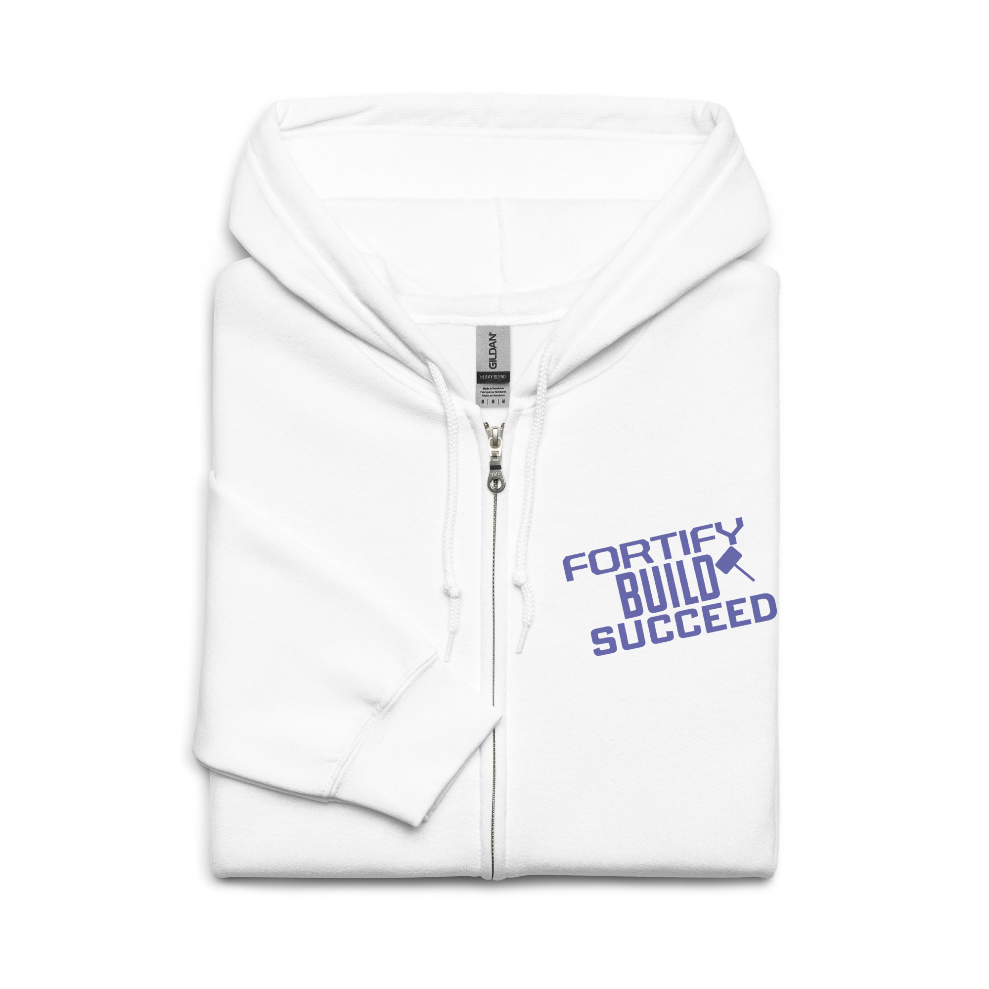 Fortify Build Succeed Unisex Heavy Blend Zip Hoodie – Image 8