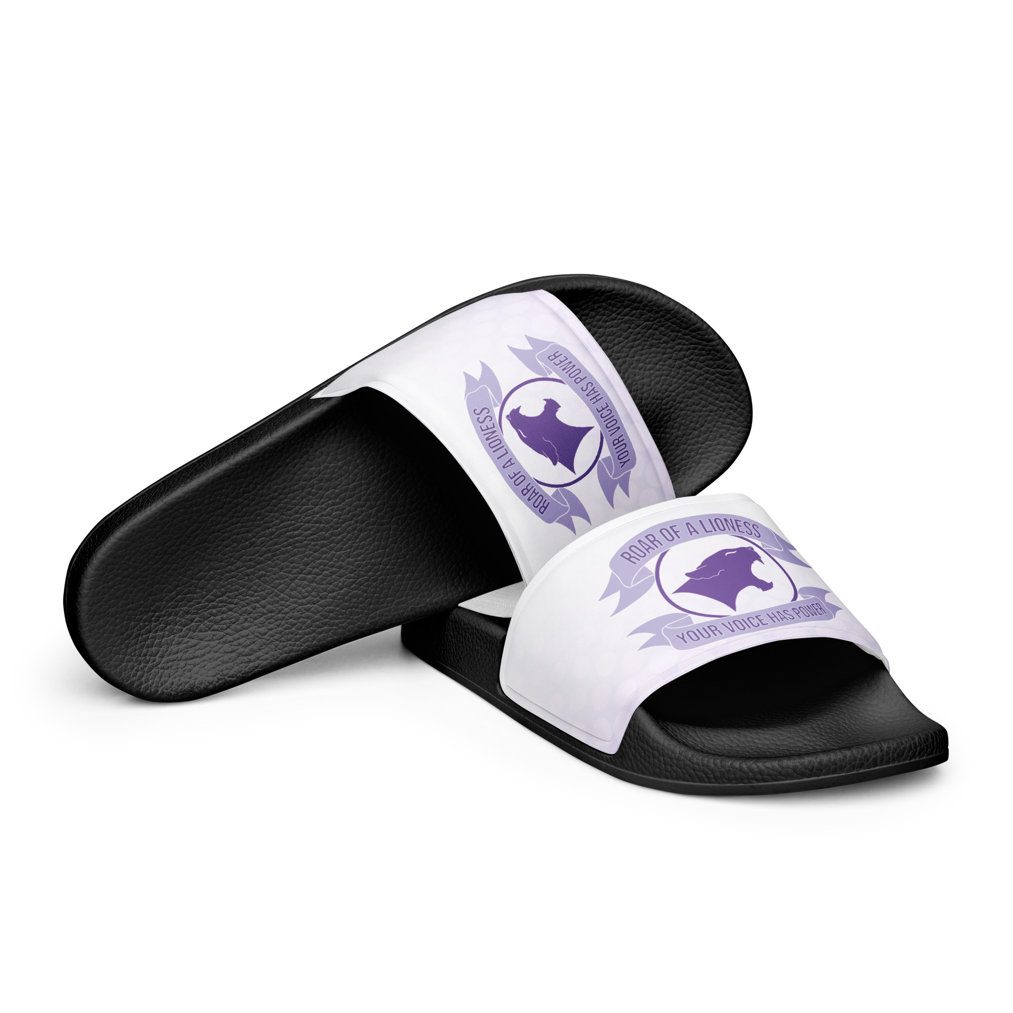 R.O.A.R Women’s slides – Black, 10