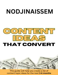  Content Ideas That Convert – Image 1