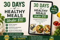30 Healthy Meals Under $10 – Image 1