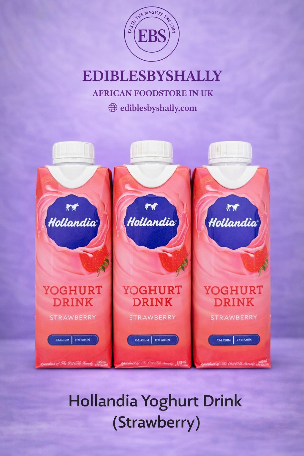Hollandia Yoghurt Strawberry Sweetened  – 315ml (Per 1)