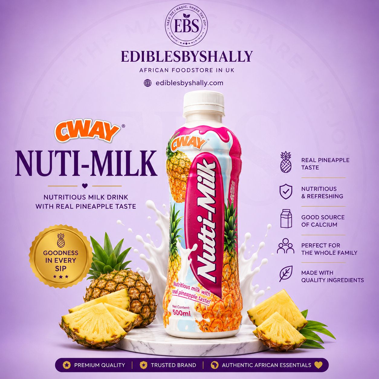 Nutri Milk Drink  – Nutri Milk Pineapple
