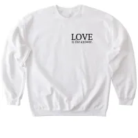Crewneck - LOVE is the answer – Image 1