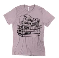 Throw Hooks Read Books - Violet – Image 1