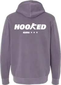 Hooked Premium Hoodie - Plum – Image 2