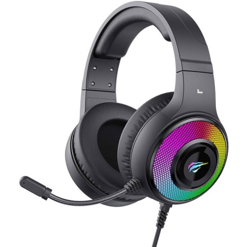 HAVIT GAMING HEADSET 3.5MM & USB E-SPORTS H2042d BLACK – Image 1