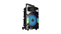 Majority Speakers Portable Karaoke PS500 150W 2xMic + Tripod (Oakcastle) UK – Image 2