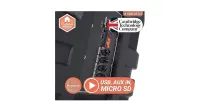 Majority Speakers Portable Karaoke PS500 150W 2xMic + Tripod (Oakcastle) UK – Image 3