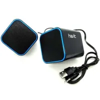 HAVIT USB 6W SPEAKERS BLACK/BLUE HV-SK473 – Image 2