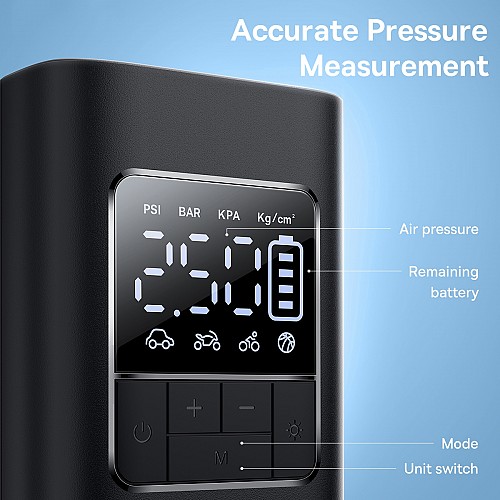 Baseus Car Inflator Pump Wireless SUPER MINI PRO – Image 4