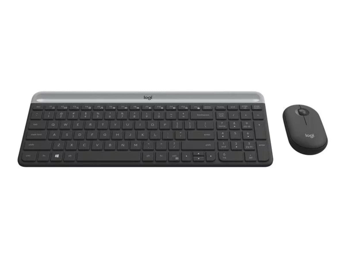 Logitech MK470 Slim Wireless  Keyboard & Mouse Combo – Image 1