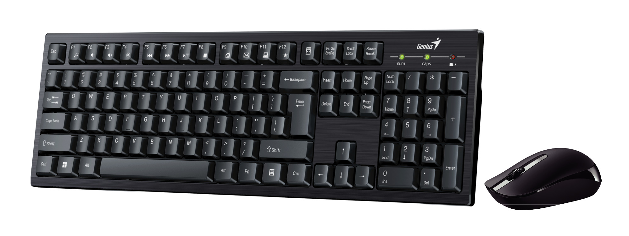 Genius Keyboard-Mouse Set Wireless KM-8101 English – Image 1
