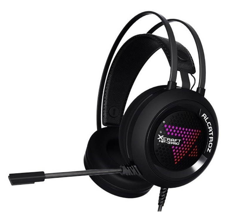 Alcatroz X-Craft HP-3 PRO USB Audio 7.1 Gaming Headset – Image 1