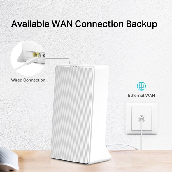 Mercusys MB230-4G v1 Wireless 4G Router Wi‑Fi 5 with 2 Gigabit Ports – Image 3