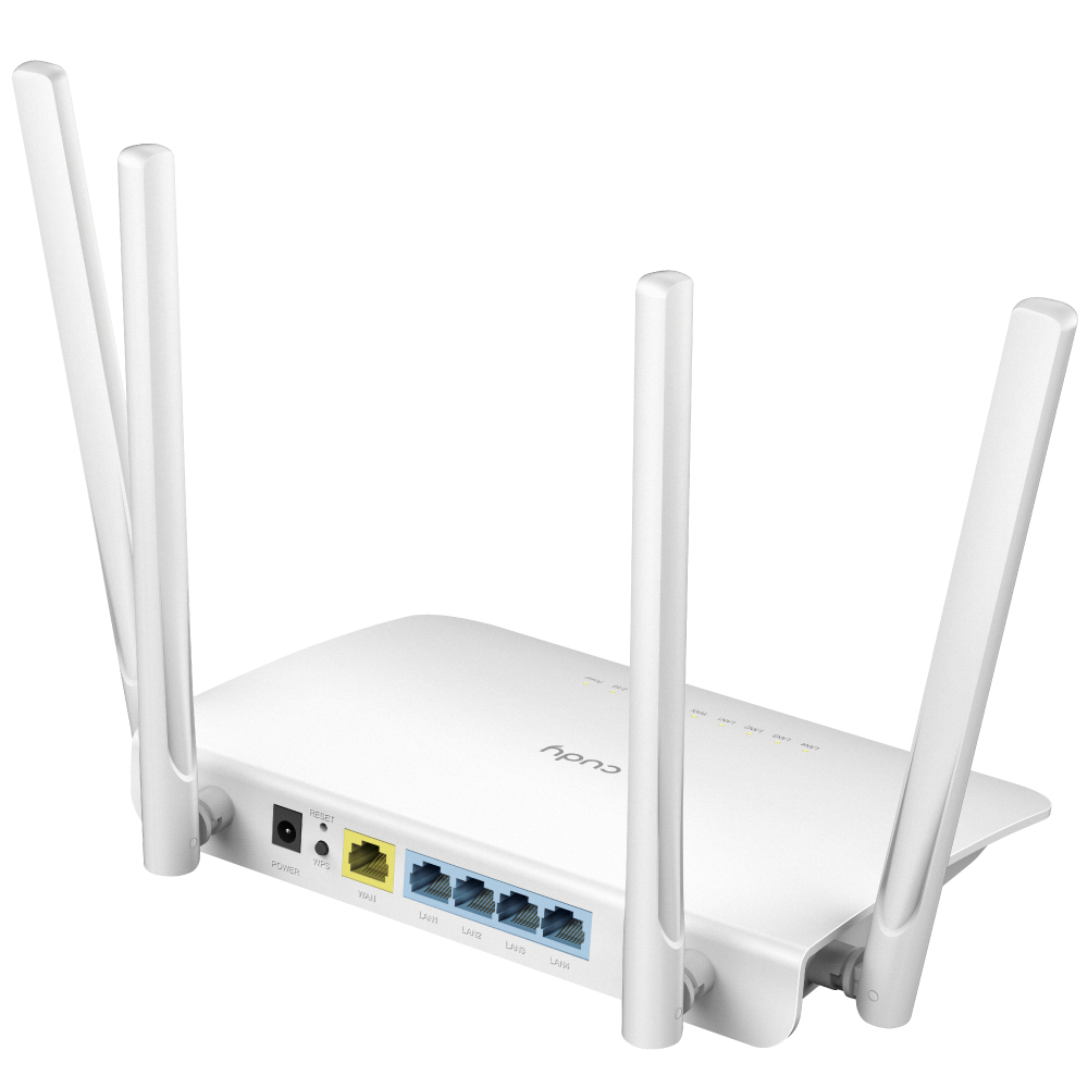 Cudy WR1300 AC1200 Dual Band Gigabit Wi-Fi Router with UK Plug – Image 2