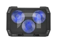 Natec ORIOLE Laptop Cooling Stand 17.3'' with 3 Fans/LED/2xUSB – Image 2