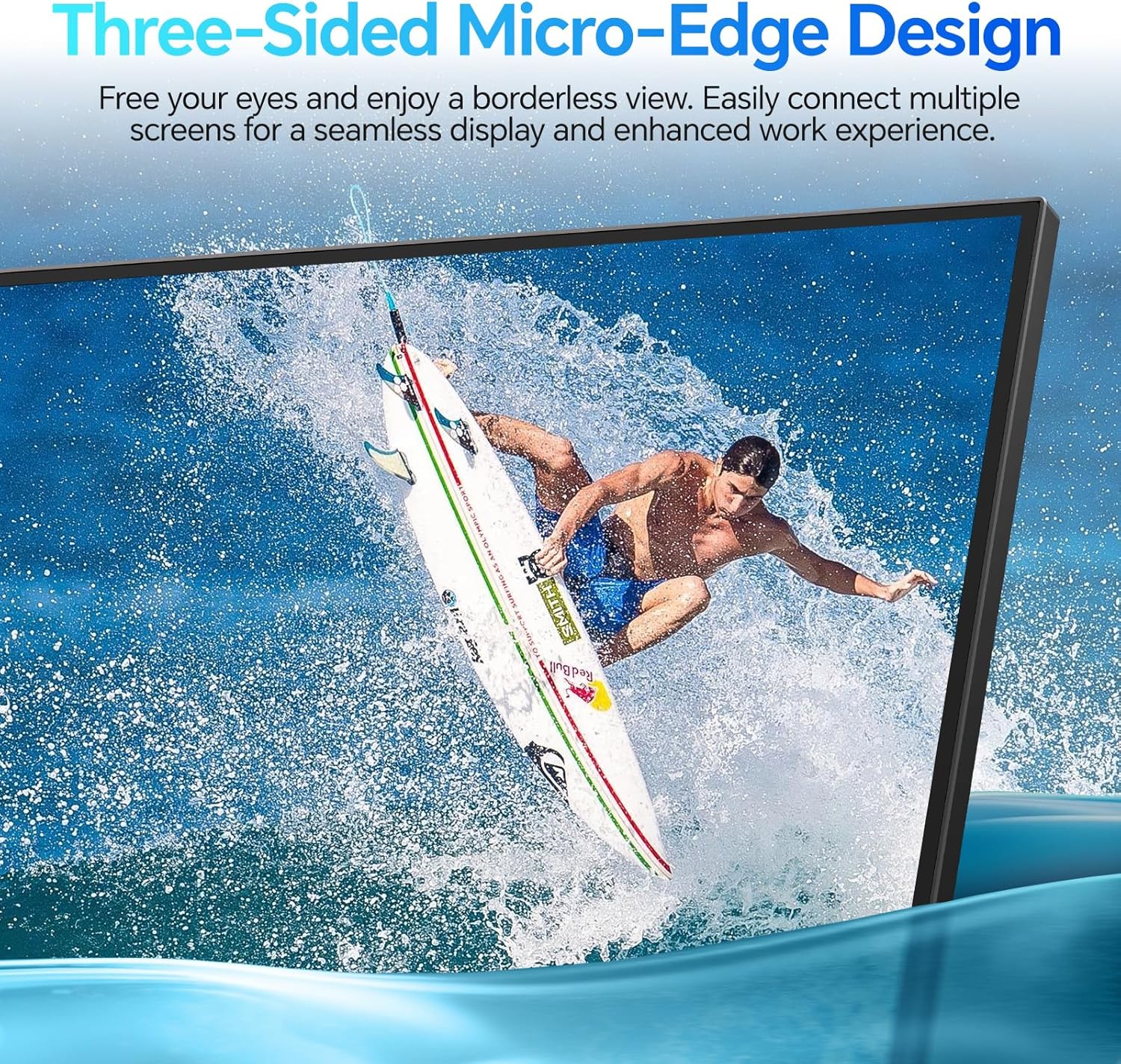 KOORUI MONITOR 23.8″ FHD/IPS/120Hz/ULTRA-THIN VGA/HDMI 3YW E2411H – Image 2