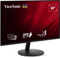 VIEWSONIC MONITOR IPS 120 Hz 23.8″ HDMI/VGA VA24E1-H – Image 2