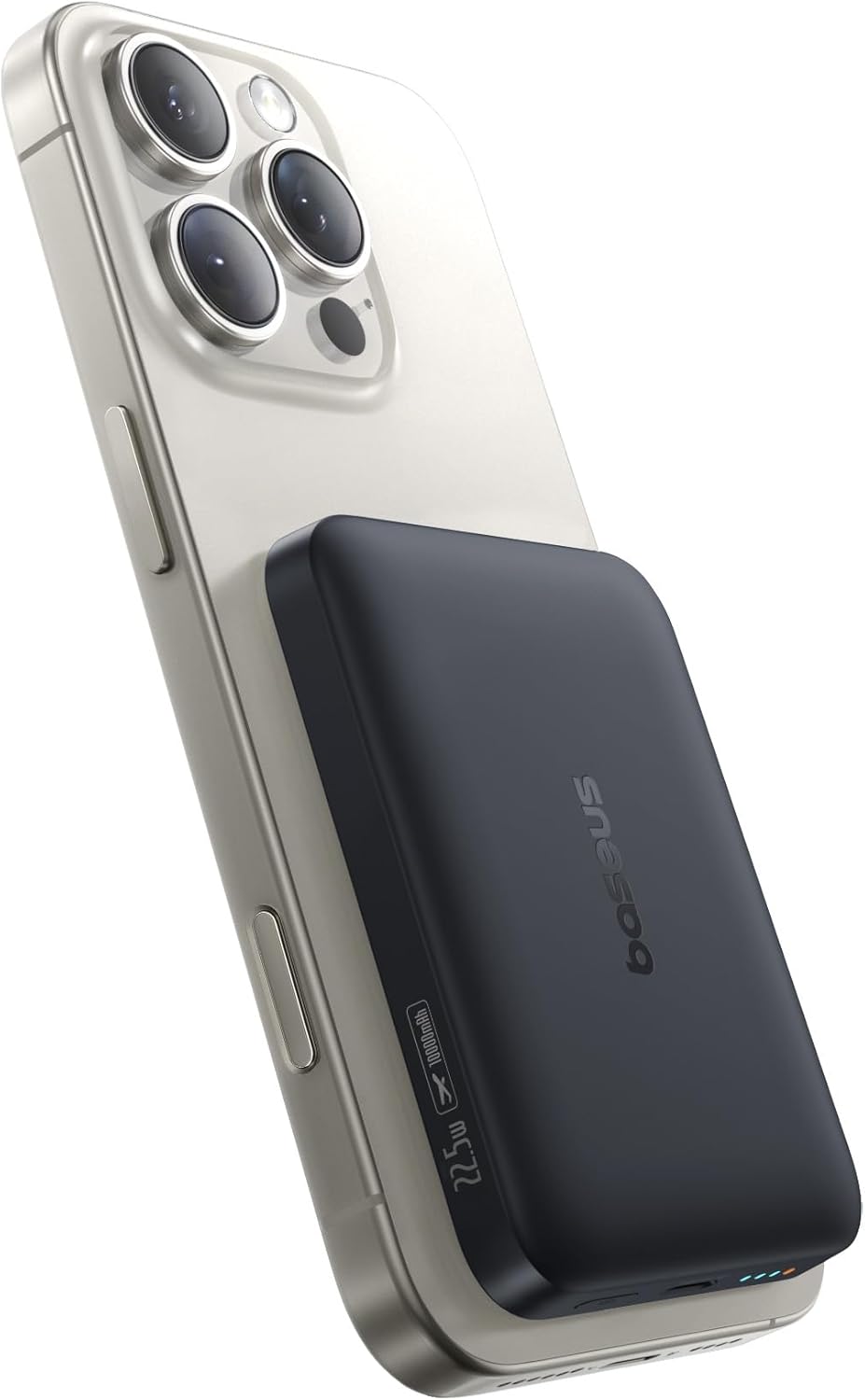 Baseus EnerFill FM11 Ultra Wireless Powerbank 22.5W 10000mAh Black – Image 2