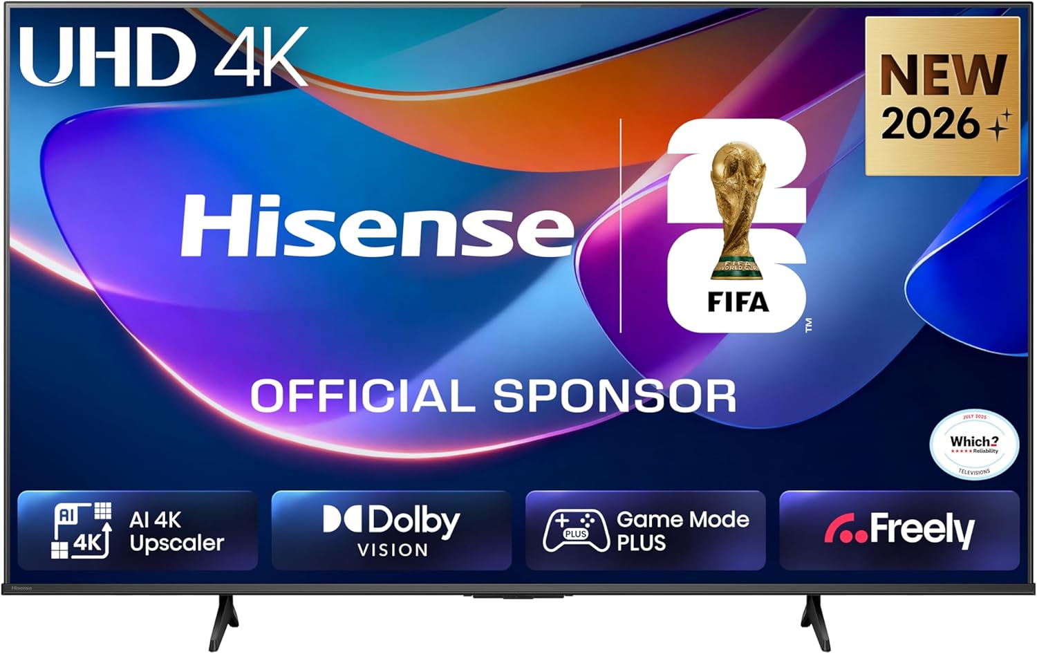 Hisense 43A6S 43'' 4K Smart LED TV Dolby – Image 1