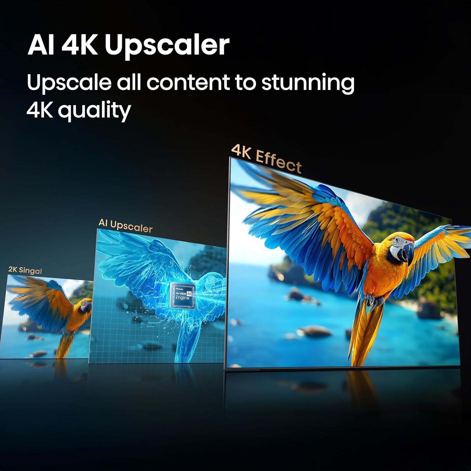 Hisense 43A6S 43'' 4K Smart LED TV Dolby – Image 3