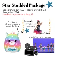 Star Studded Recital Package  – Image 1
