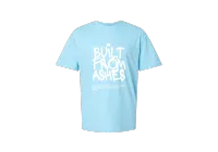 Built From Ashes Tee - Summer Collection – Sky, Medium