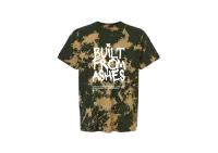 Built From Ashes Tee - Summer Collection – Green Bleached Out, X-Large