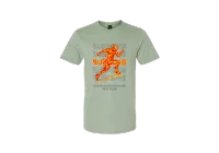 The Burning Man Tee - Summer Collection – Sage, X-Small